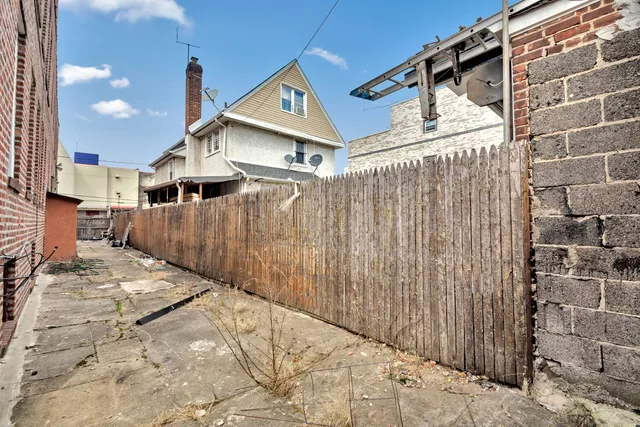 a view of a street with buildings