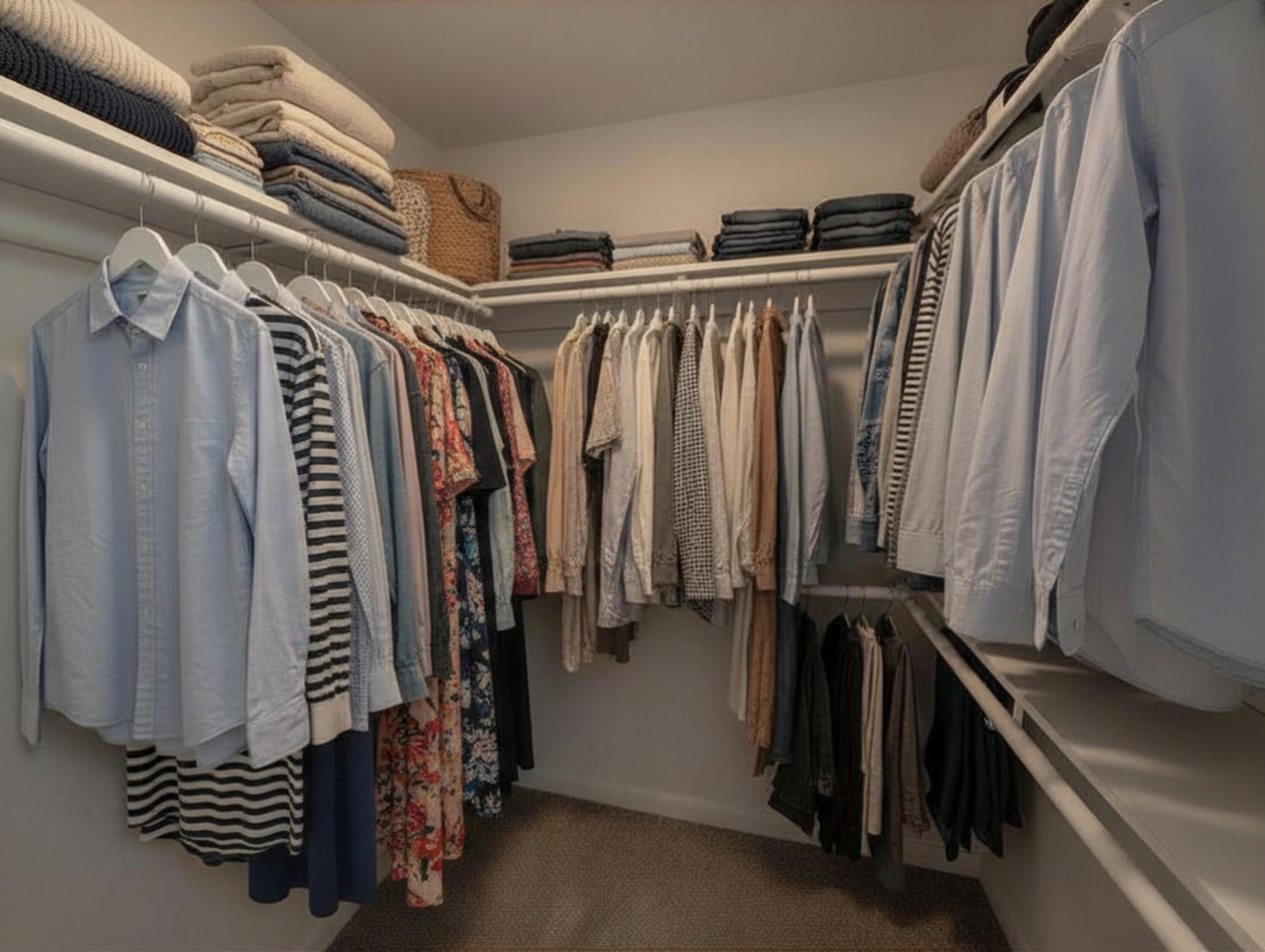 1011 South 2nd Street, Unit 11 Delavan, WI 53115 - Photo 16 of 25 Primary Closet Virtually Staged