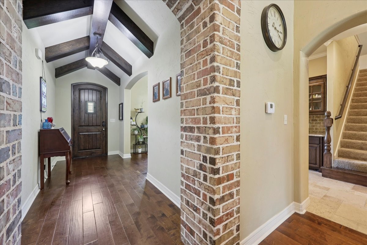 404 Birch View Drive Lumberton, TX 77657 - Photo 32 of 44 a view of hallway with wooden floor and furniture