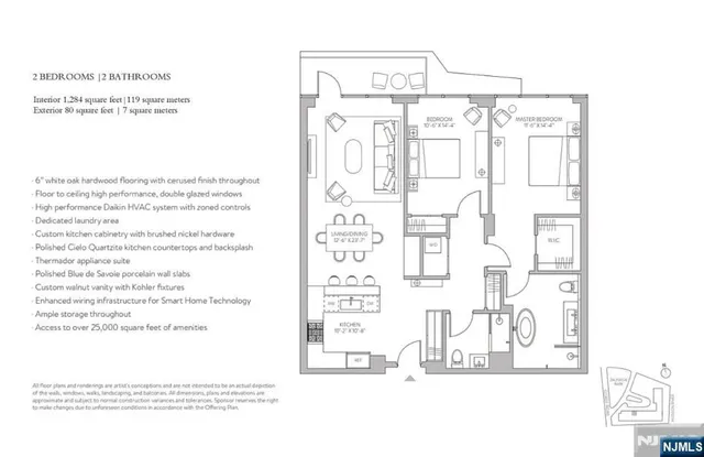 $5,050 | 320 Adolphus Avenue, Unit 706, Cliffside Park, NJ 07010