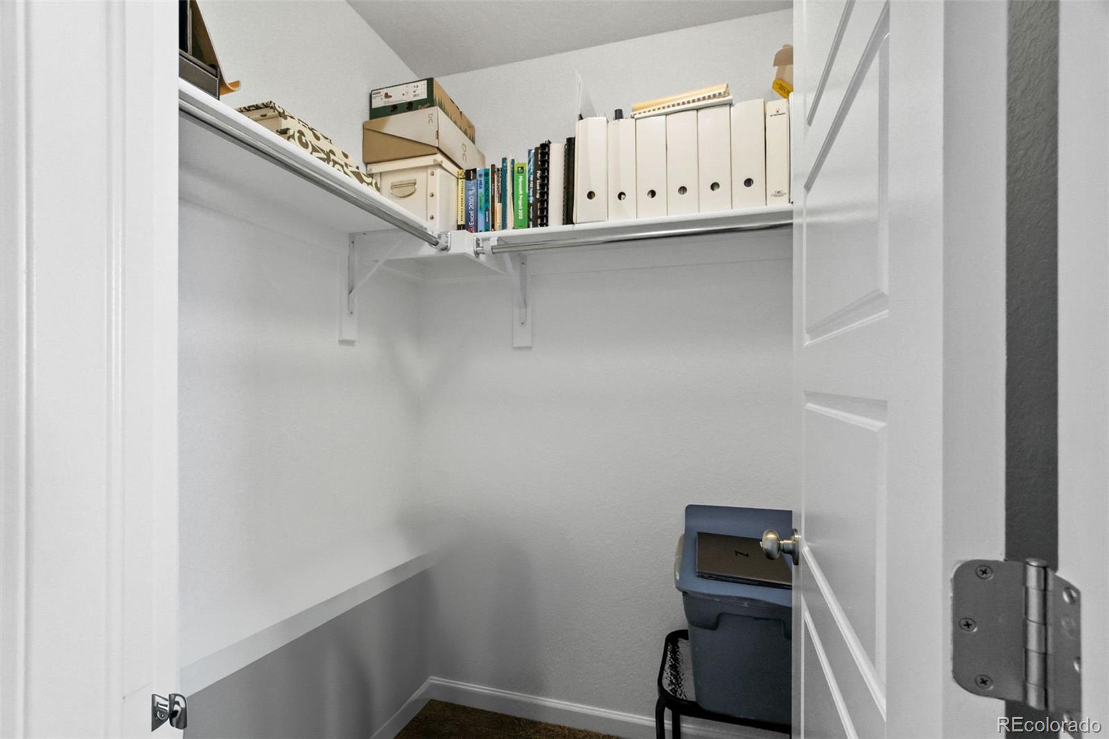 9753 Middle Peak Street Littleton, CO 80125 - Photo 24 of 41 a view of a room with racks on the wall