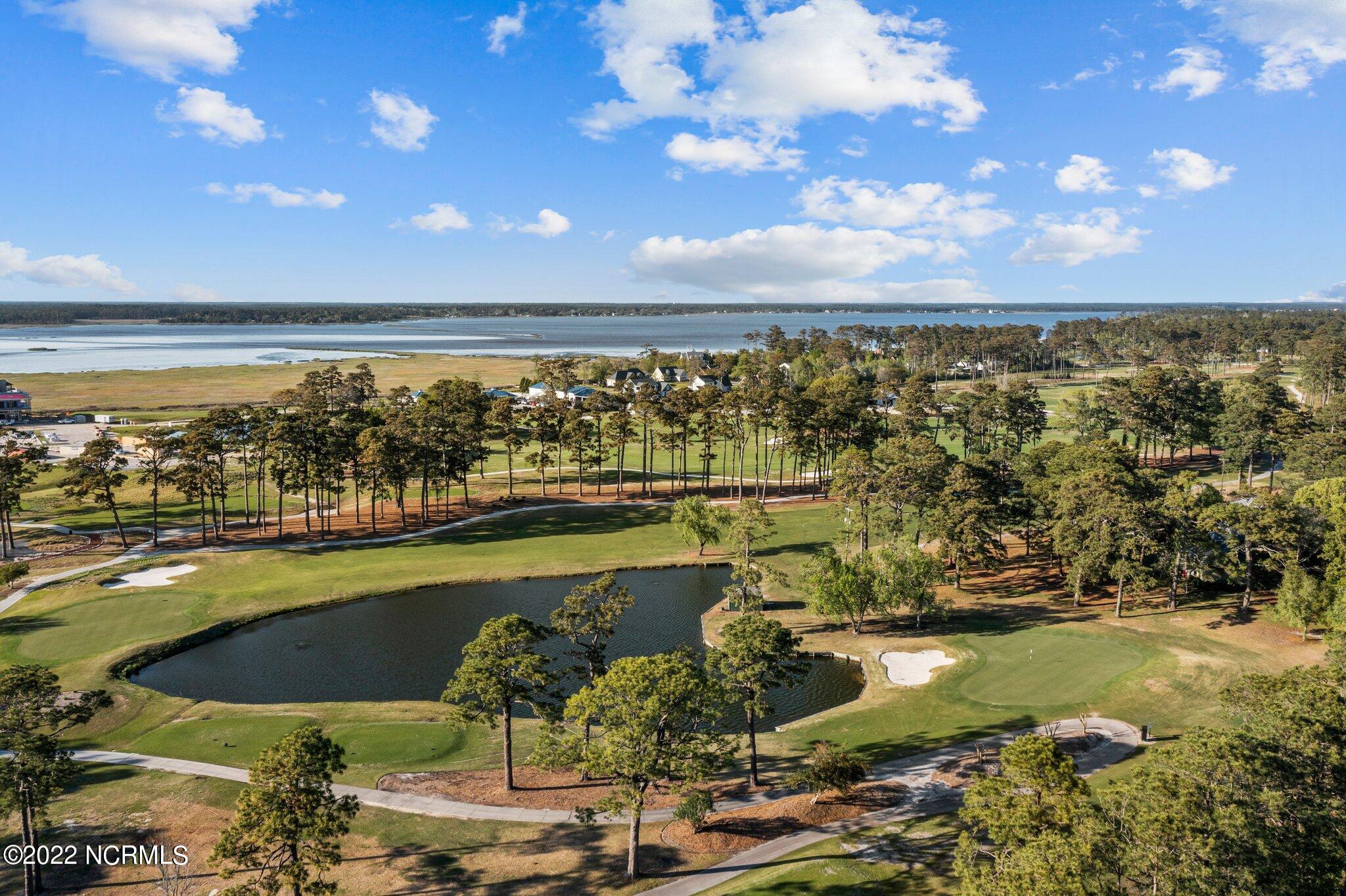 3104 Country Club Road Morehead City, NC 28557 - Photo 43 of 48 Golf Course and Water View