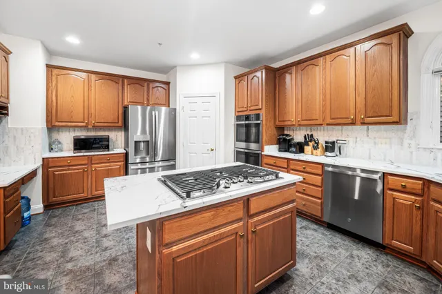 a view of a big room with wooden cabinet