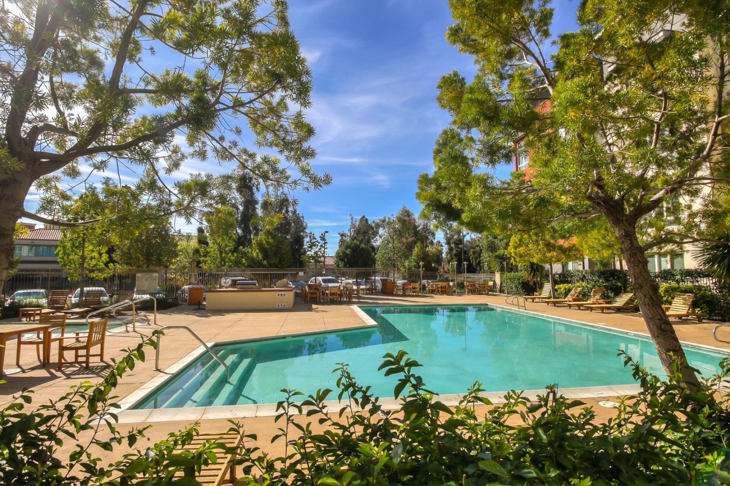 1101 South Main Street, Unit 316 Milpitas, CA 95035 - Photo 26 of 30 a view of a swimming pool with lounge chair