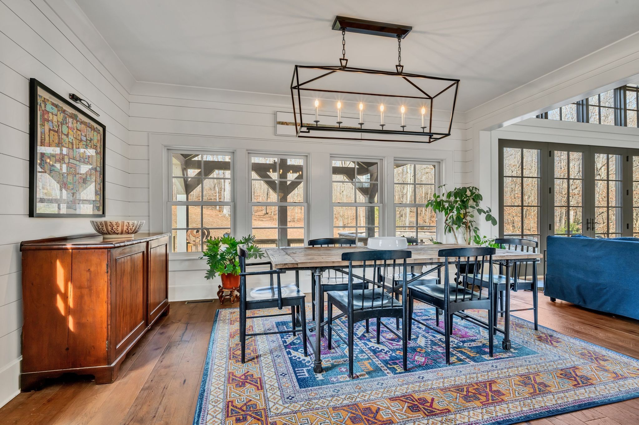 712 State Highway 48 Dickson, TN 37055 - Photo 17 of 73 a view of a dining room with furniture window and wooden floor