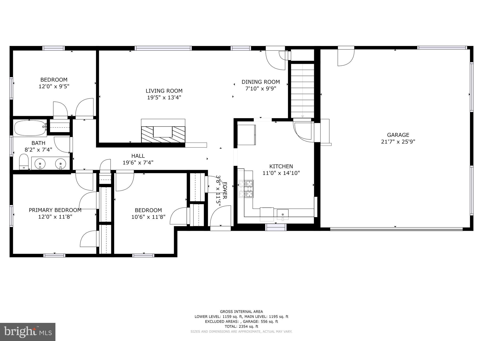 2204 Arcola Avenue Silver Spring, MD 20902 - Photo 37 of 38 Floor Plan