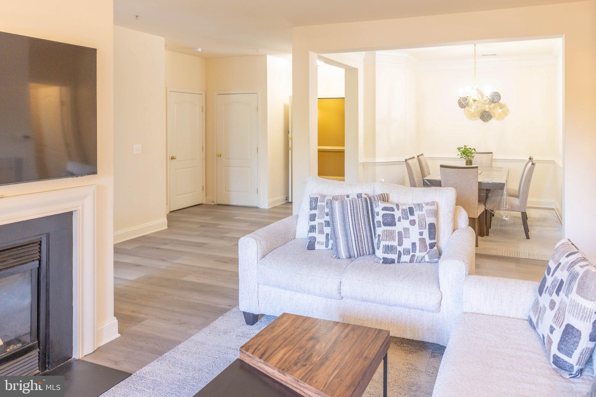 12824 Clarksburg Square Road, Unit 105 Clarksburg, MD 20871 - Photo 16 of 96 Bright and inviting open living space.