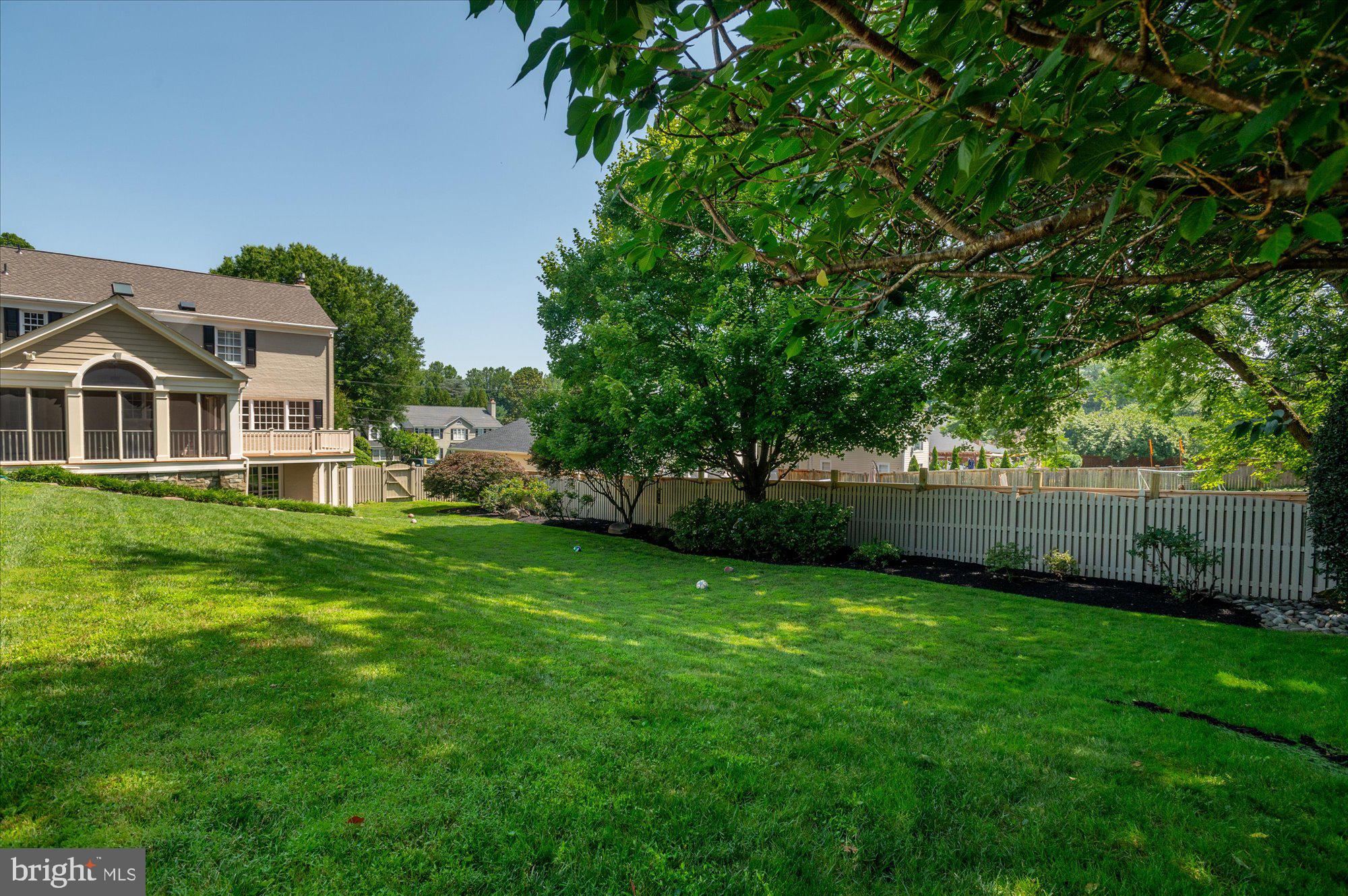 10019 Kendale Road Potomac, MD 20854 - Photo 9 of 64 Great yard space on this 1/2 acre lot.
