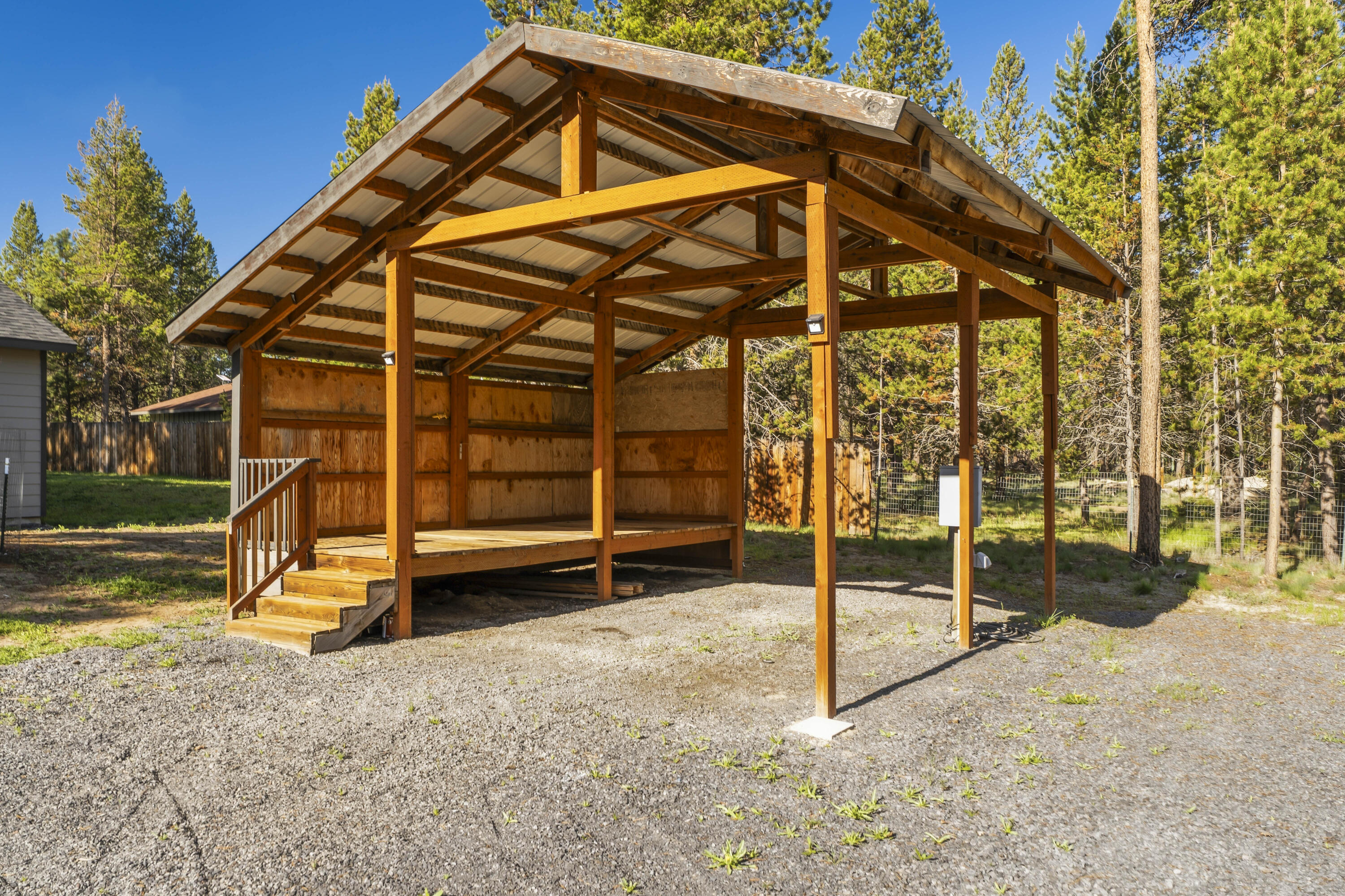 16050 Dick Road La Pine, OR 97739 - Photo 43 of 59 a view of a house with a yard