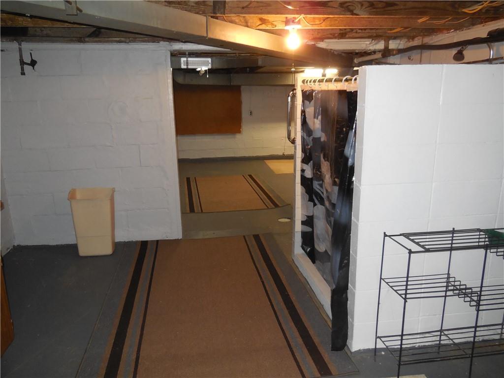 316 Highland Road Rochester, PA 15074 - Photo 25 of 31 a view of storage and utility room with stairs