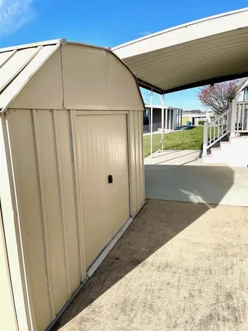 a view of a house with a outdoor space