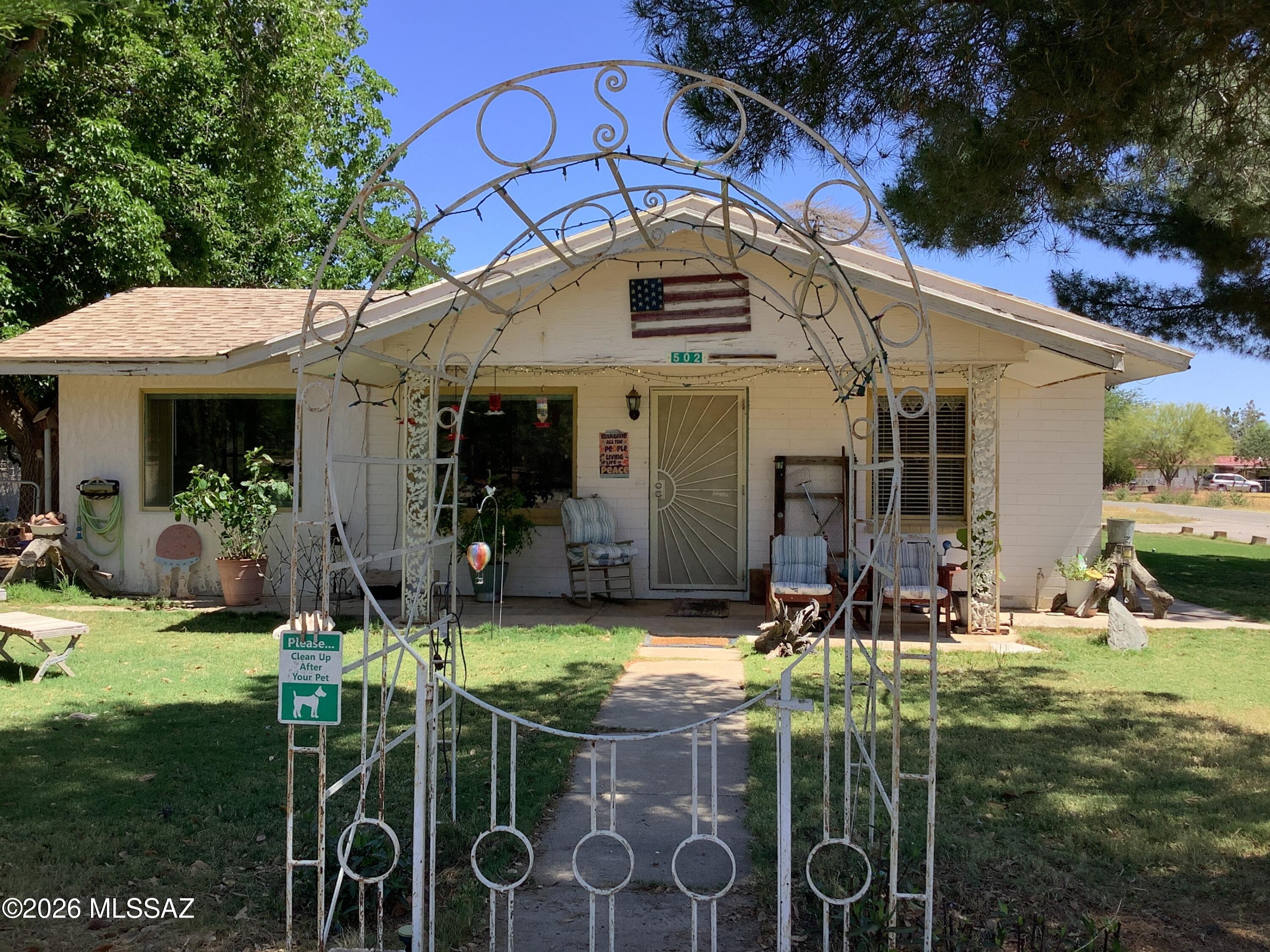 502 3rd Street Bowie, AZ 85605 - Photo 2 of 46 FRONT