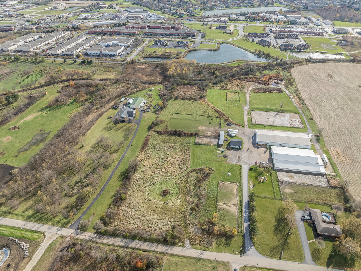 12 West 187th Street Mokena, IL 60448 - Photo 8 of 9 a aerial view of a swimming pool