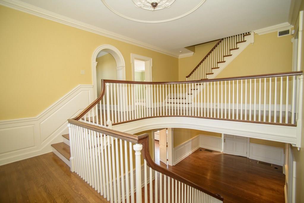 899 Persimmon Road Sewickley Heights, PA 15143 - Photo 15 of 25 View of the hallway and foyer from the landing (and stairs to the third floor)
