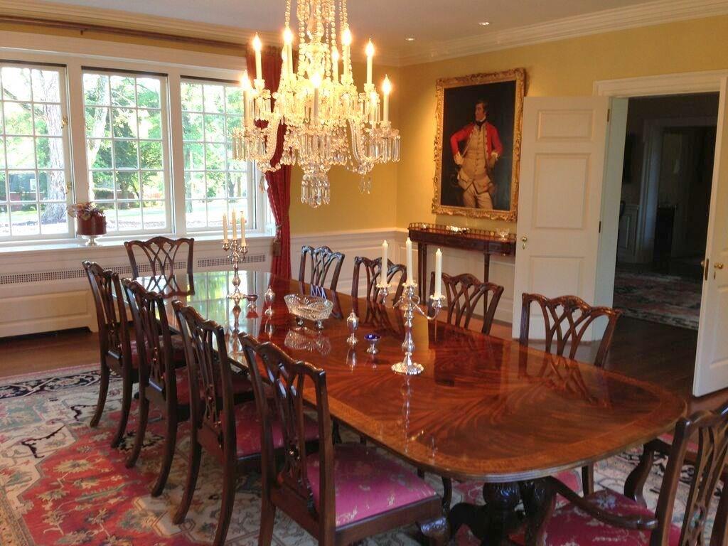 899 Persimmon Road Sewickley Heights, PA 15143 - Photo 7 of 25 A dinner party for 10, easily fits into the dining room.