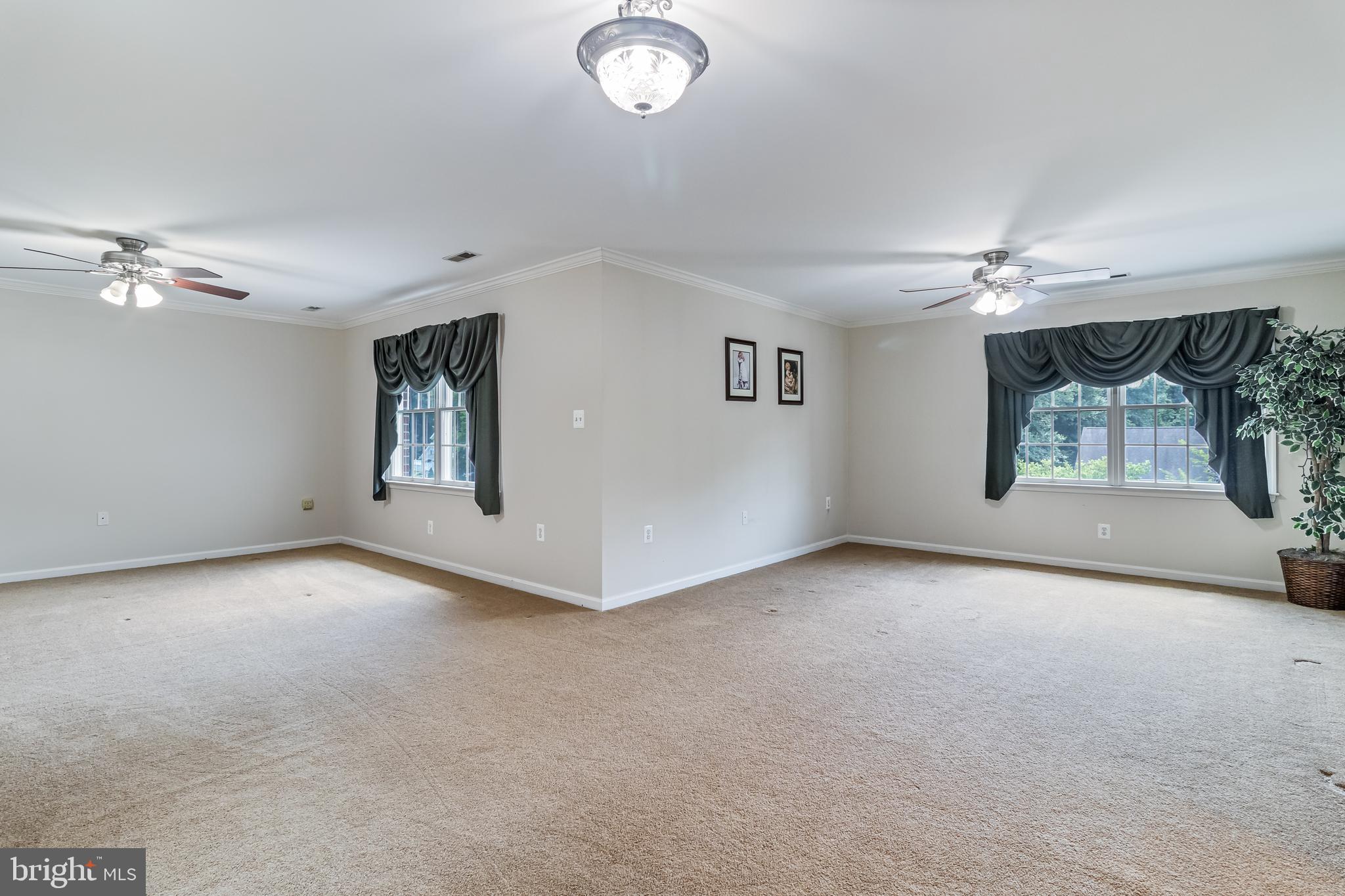 203 Morgans Ridge Court La Plata, MD 20646 - Photo 45 of 59 an empty room with windows and fan
