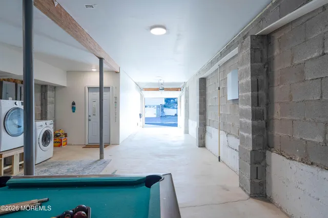 an aerial view of a house with balcony