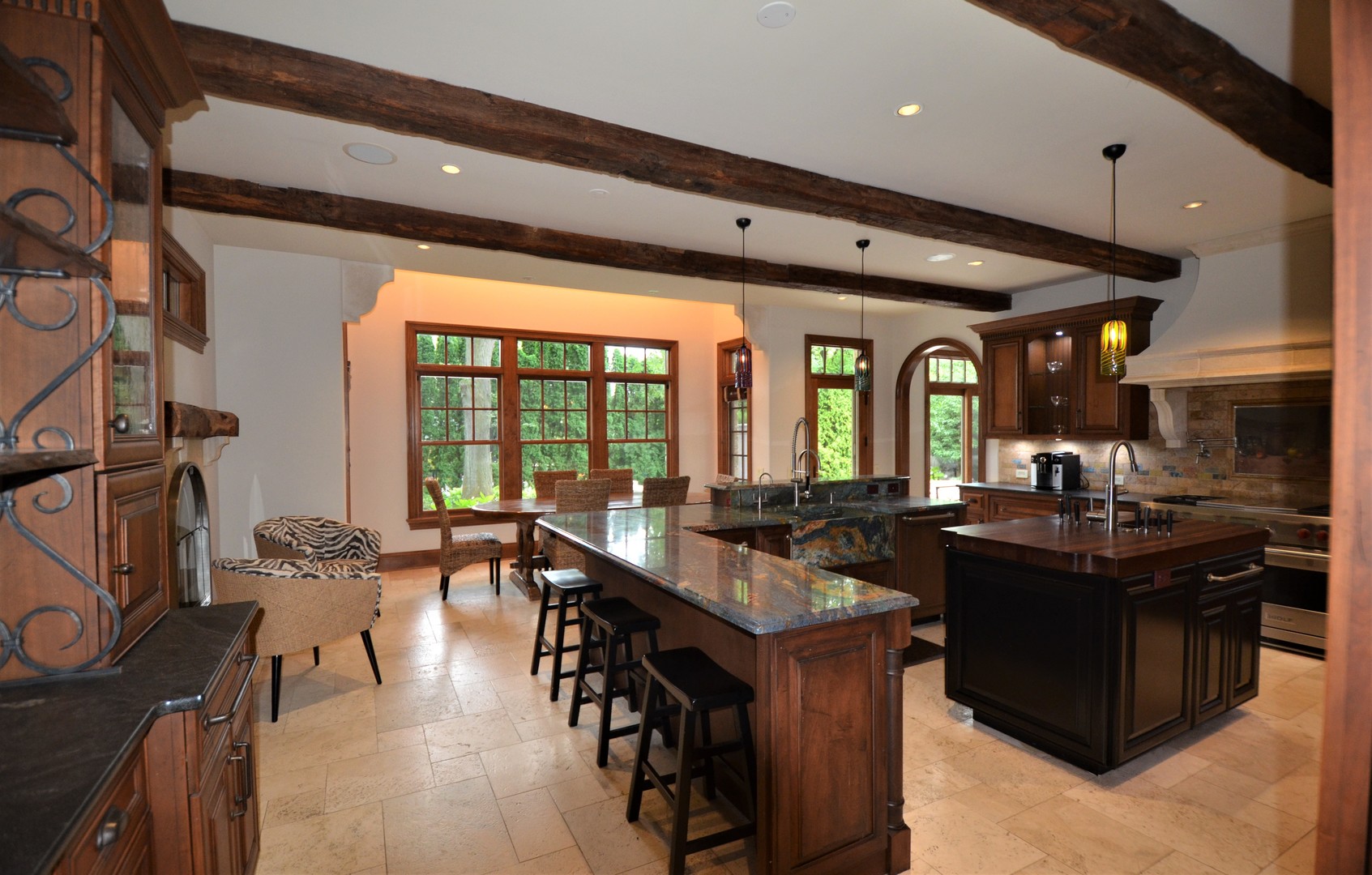 1230 Heather Lane Glenview, IL 60025 - Photo 8 of 38 a view of a dining room with furniture window and outside view