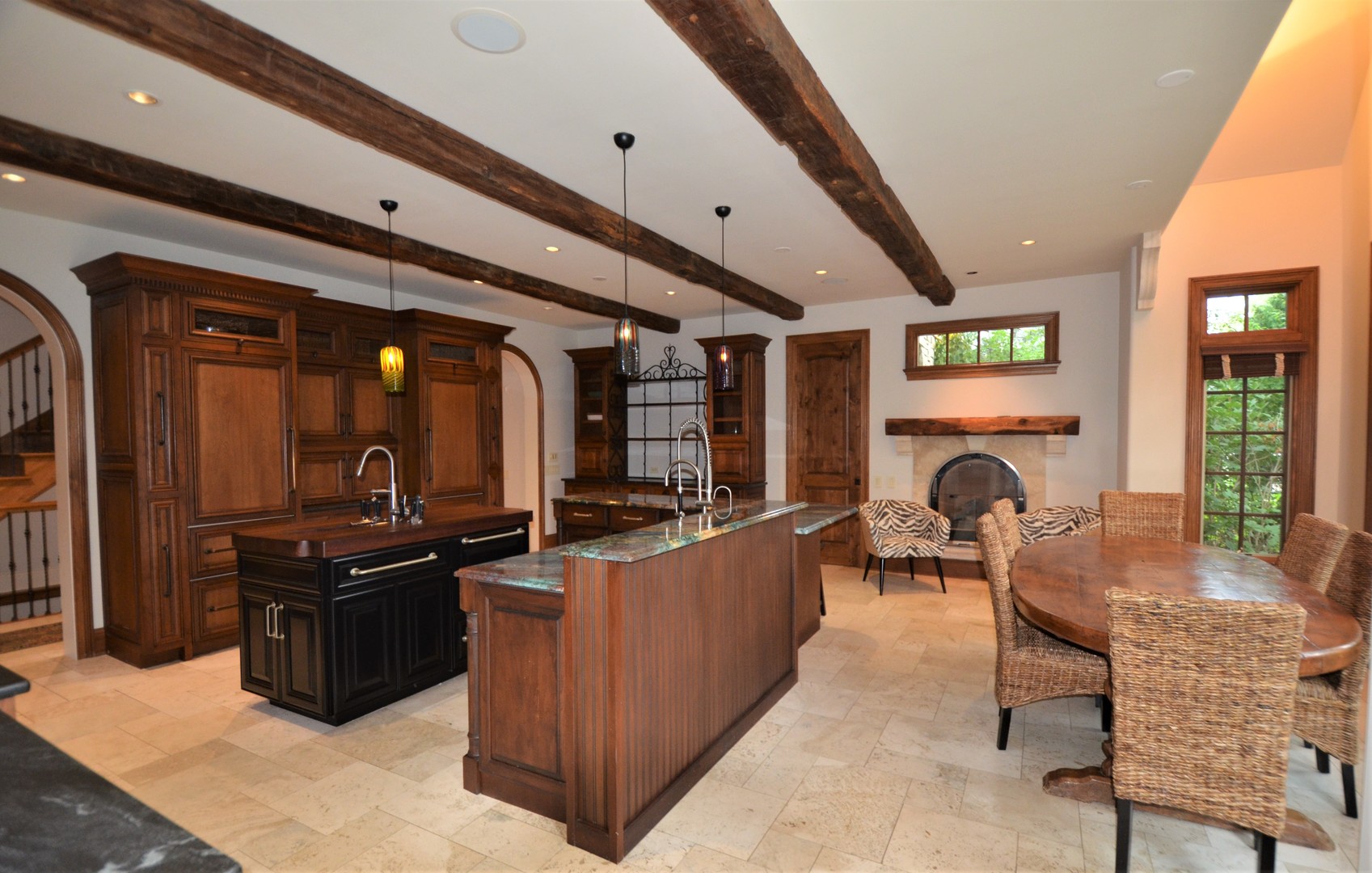 1230 Heather Lane Glenview, IL 60025 - Photo 10 of 38 a living room with furniture and a fireplace