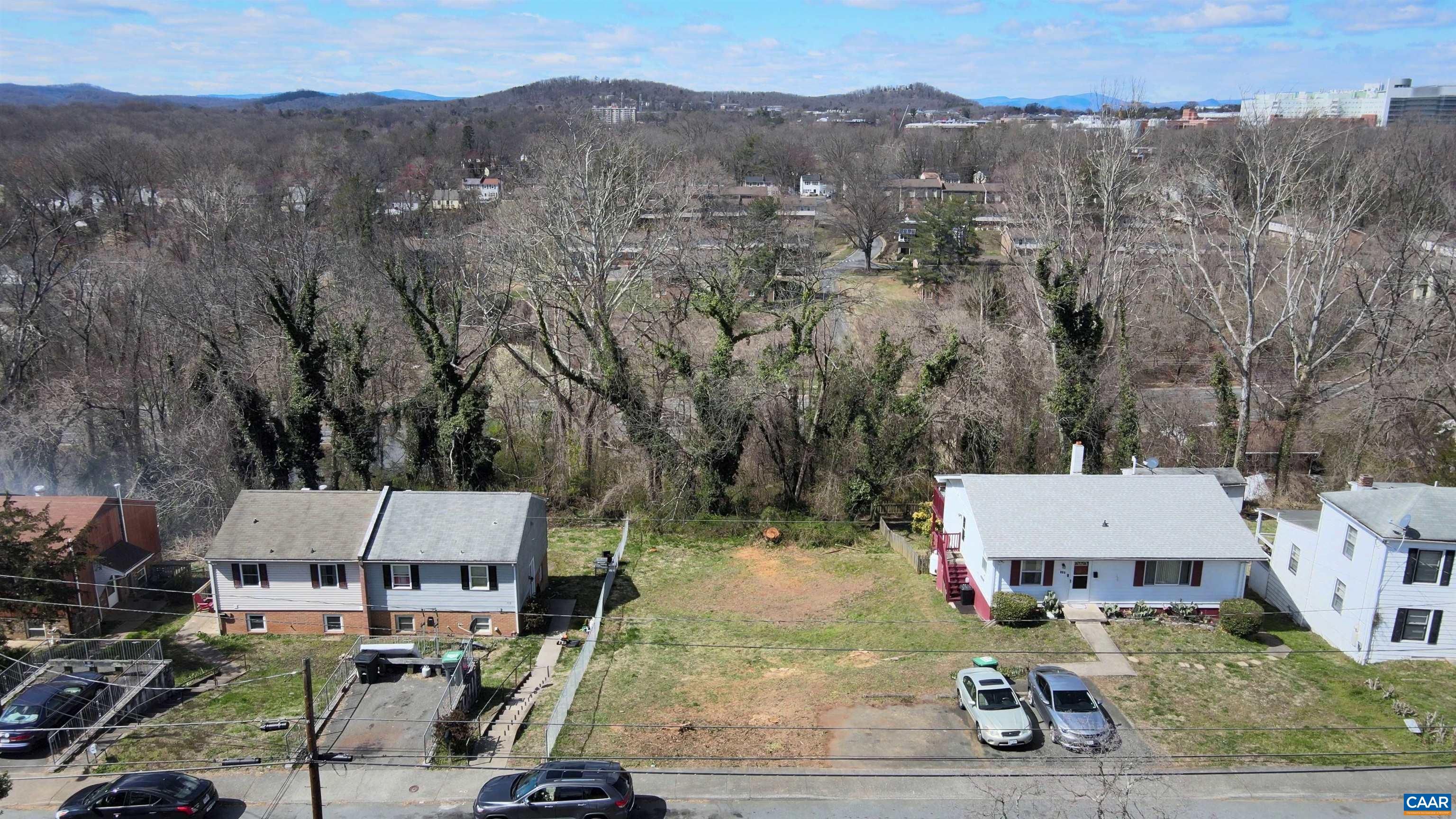 811 Ridge Street Charlottesville, VA 22902 - Photo 5 of 6 an aerial view of a house with a garden