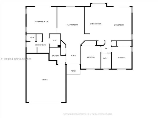 a picture of a floor plan