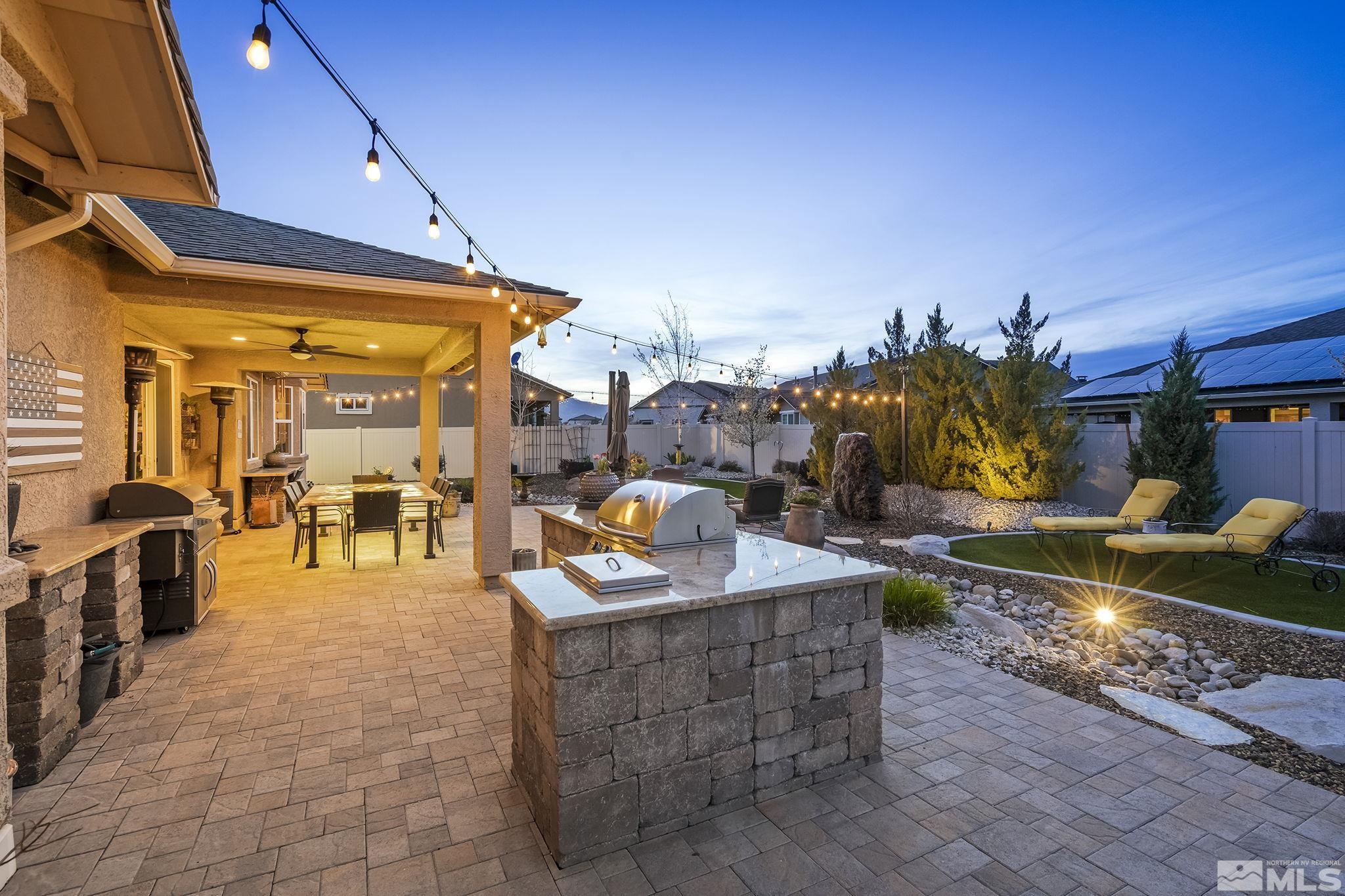2173 Berkich Court Reno, NV 89521 - Photo 19 of 29 a outdoor space with lots of potted plants