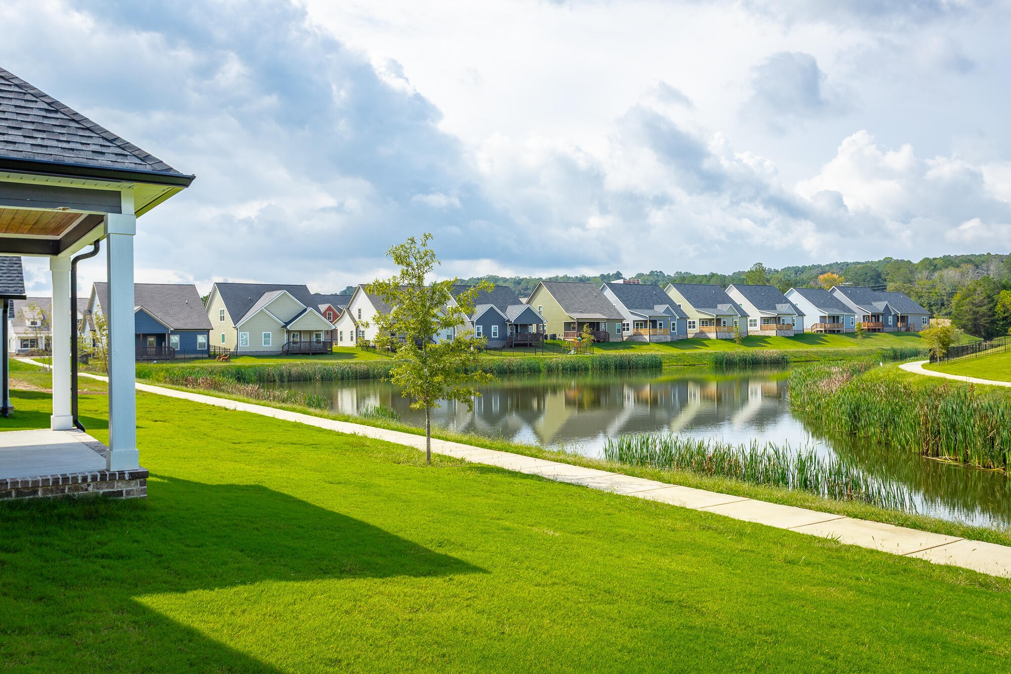364 Willow Grv Court, Unit 67 Ringgold, GA 30736 - Photo 5 of 78 a view of swimming pool from a lake view