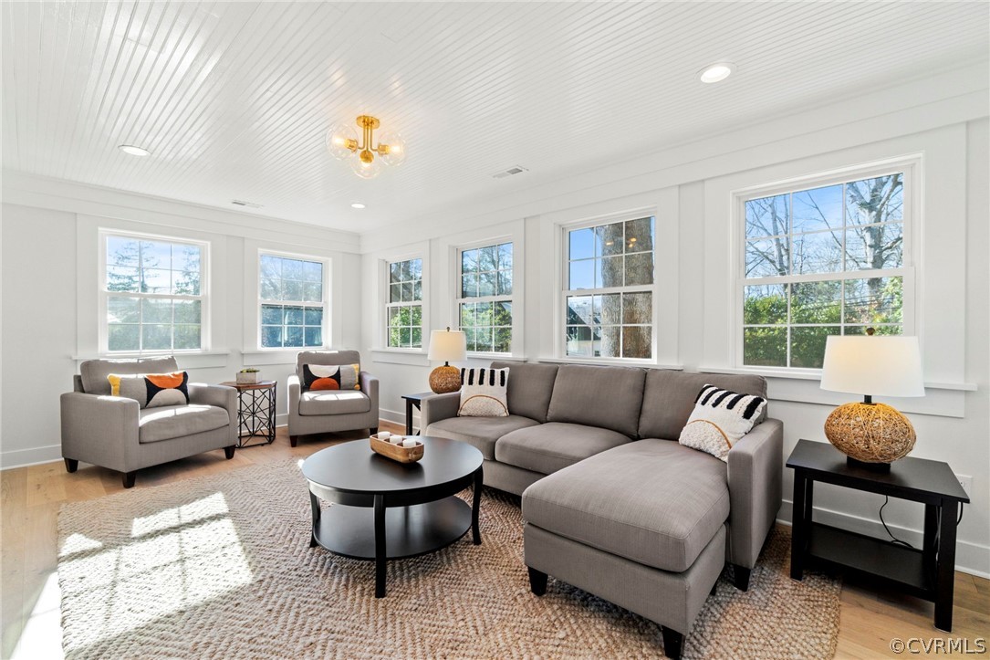 200 North Ridge Road Henrico, VA 23229 - Photo 19 of 48 a living room with furniture and a large window