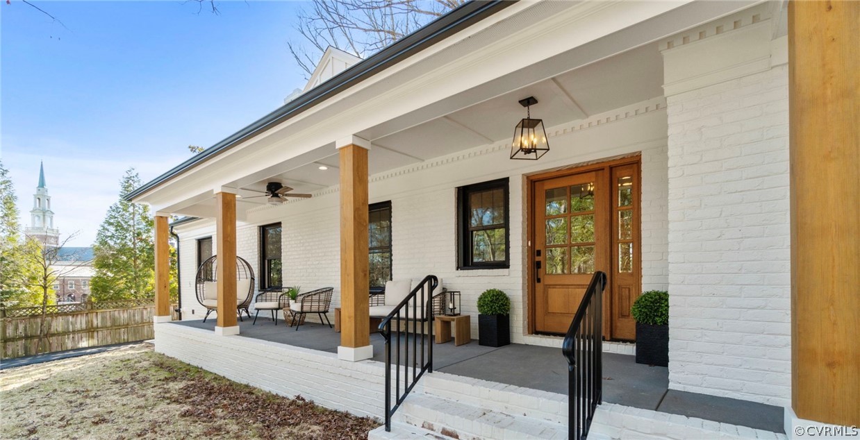 200 North Ridge Road Henrico, VA 23229 - Photo 4 of 48 a view of a entryway door the house and outdoor space