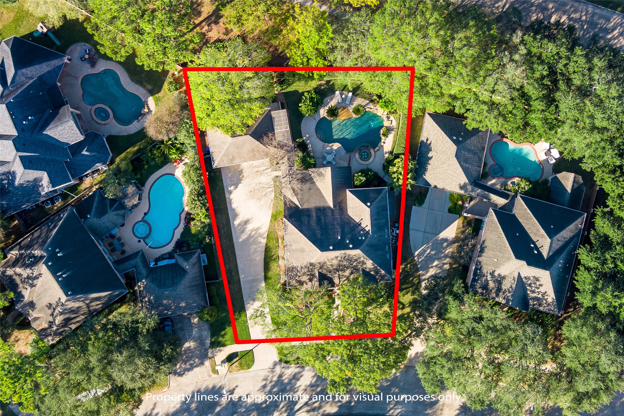 22806 2 Rivers Lane Katy, TX 77450 - Photo 9 of 49 Situated in the Cinco Ranch community, this home features a three car garage and is set on an oversized lot of over 13,000 square feet. The property backs to a residential street, providing added privacy while still enjoying the open setting and proximity to the Cinco Ranch Golf Course.