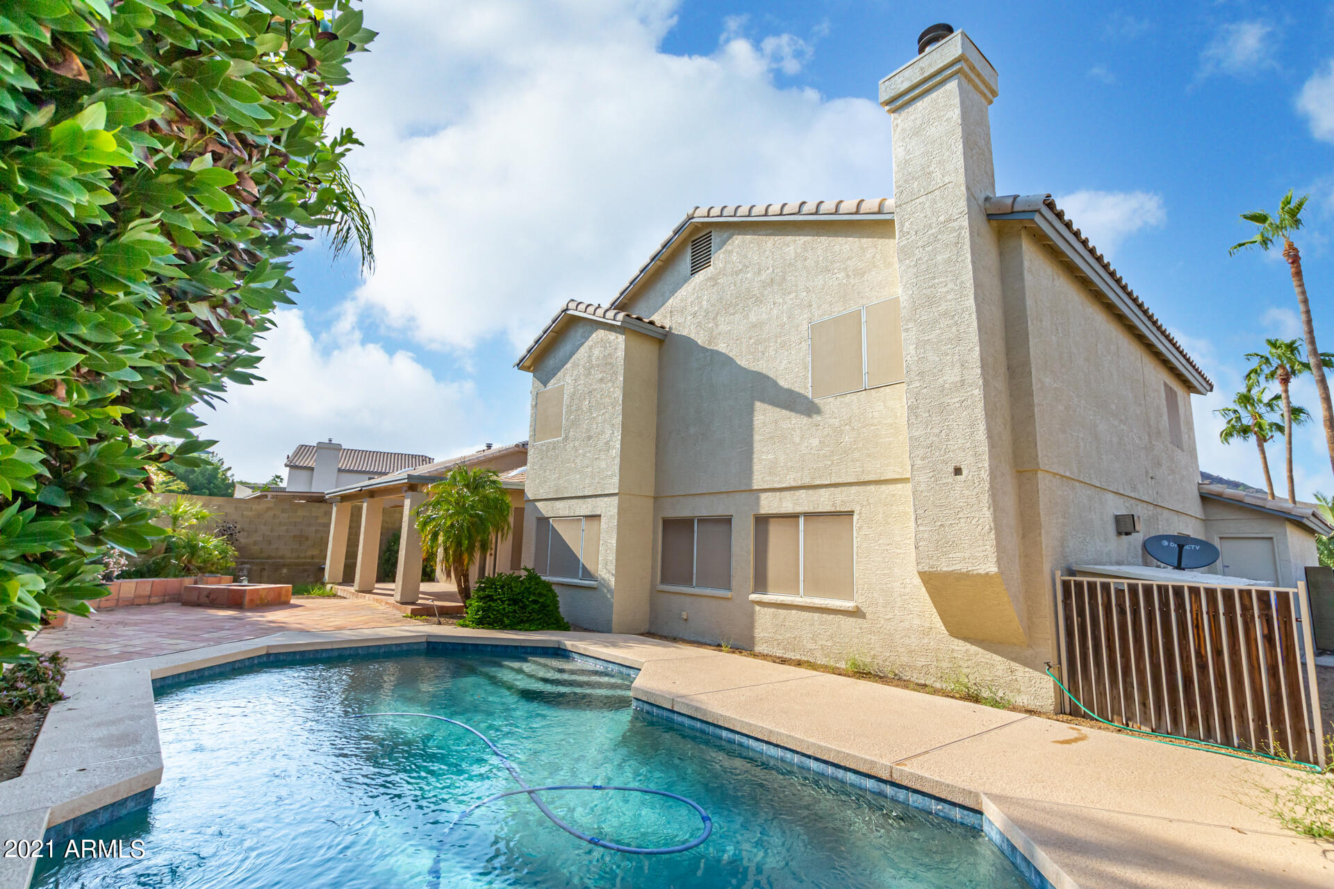 1715 East Redfield Road Phoenix, AZ 85022 - Photo 28 of 54 Backyard pool view