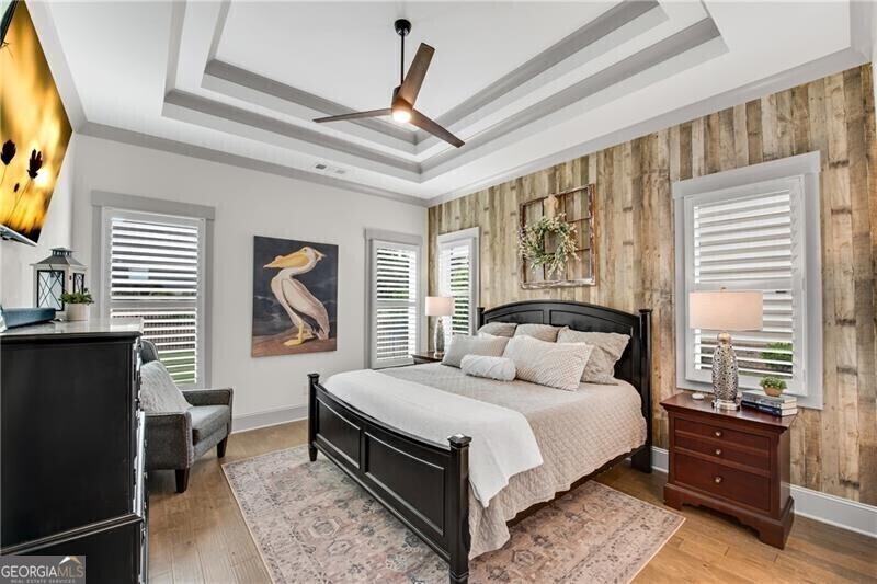 485 Delaperriere Loop Jefferson, GA 30549 - Photo 25 of 69 a bedroom with a bed and a window