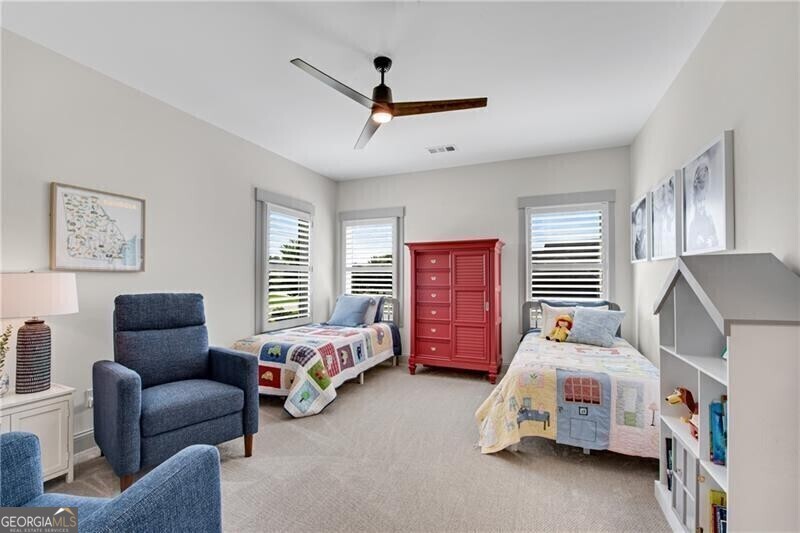 485 Delaperriere Loop Jefferson, GA 30549 - Photo 42 of 69 a bedroom with furniture and a window