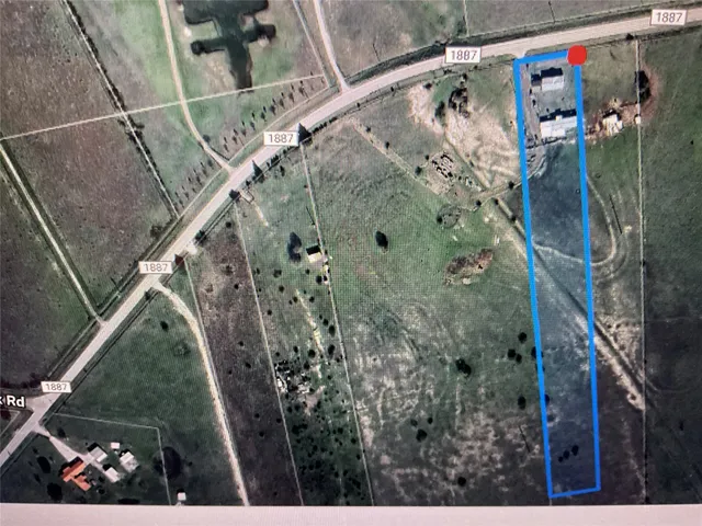 a bird view of a house