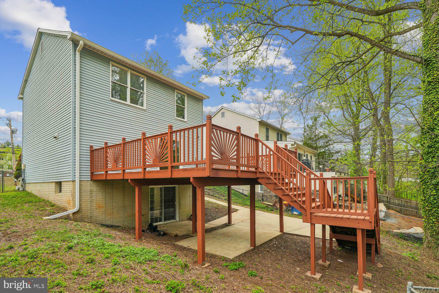 9955 Guilford Road Jessup, MD 20794 - Photo 36 of 45 Charming home with inviting outdoor deck.