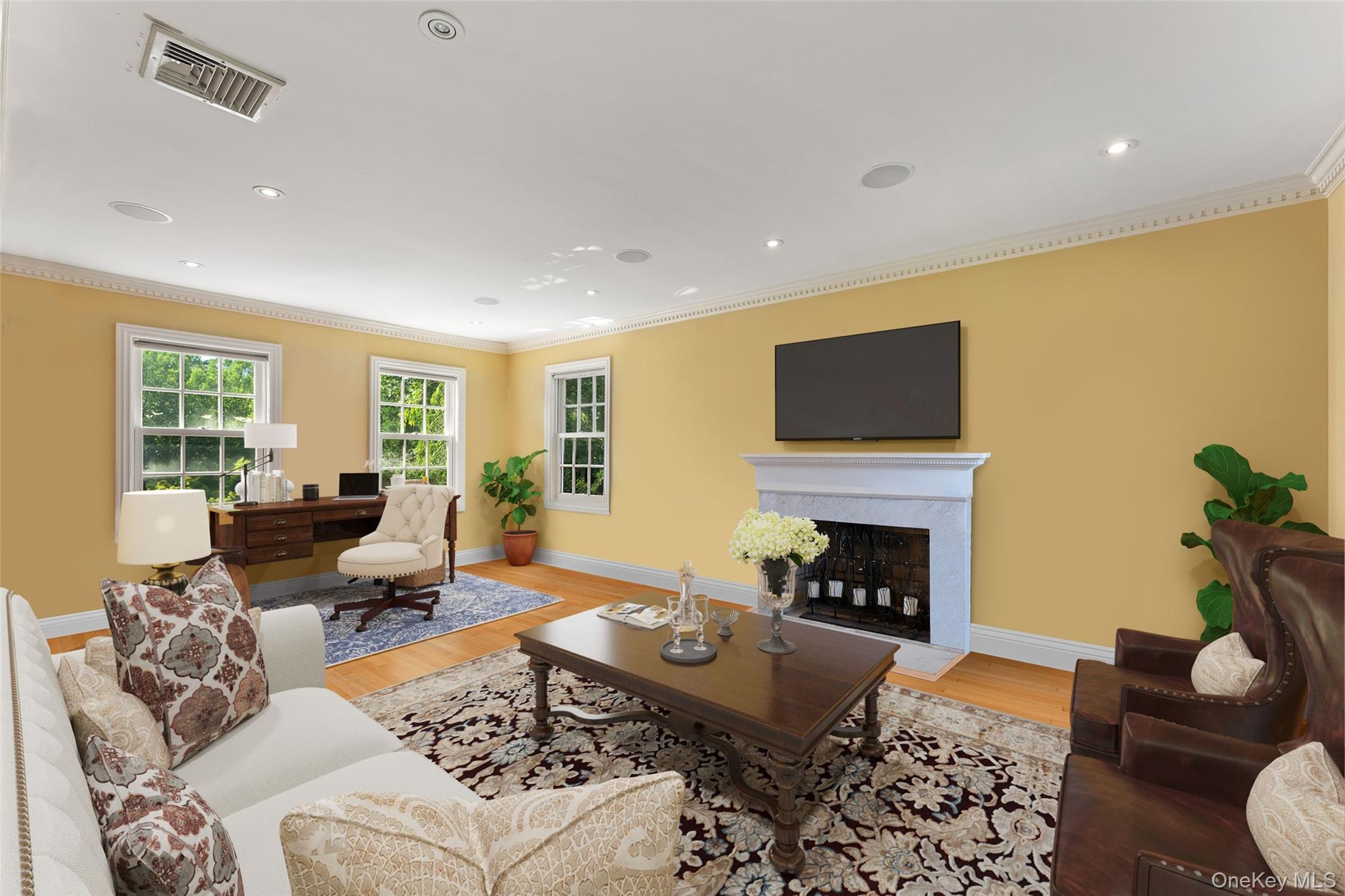 5 Cooper Road Scarsdale, NY 10583 - Photo 26 of 46 Virually staged sitting room off en suite bedroom