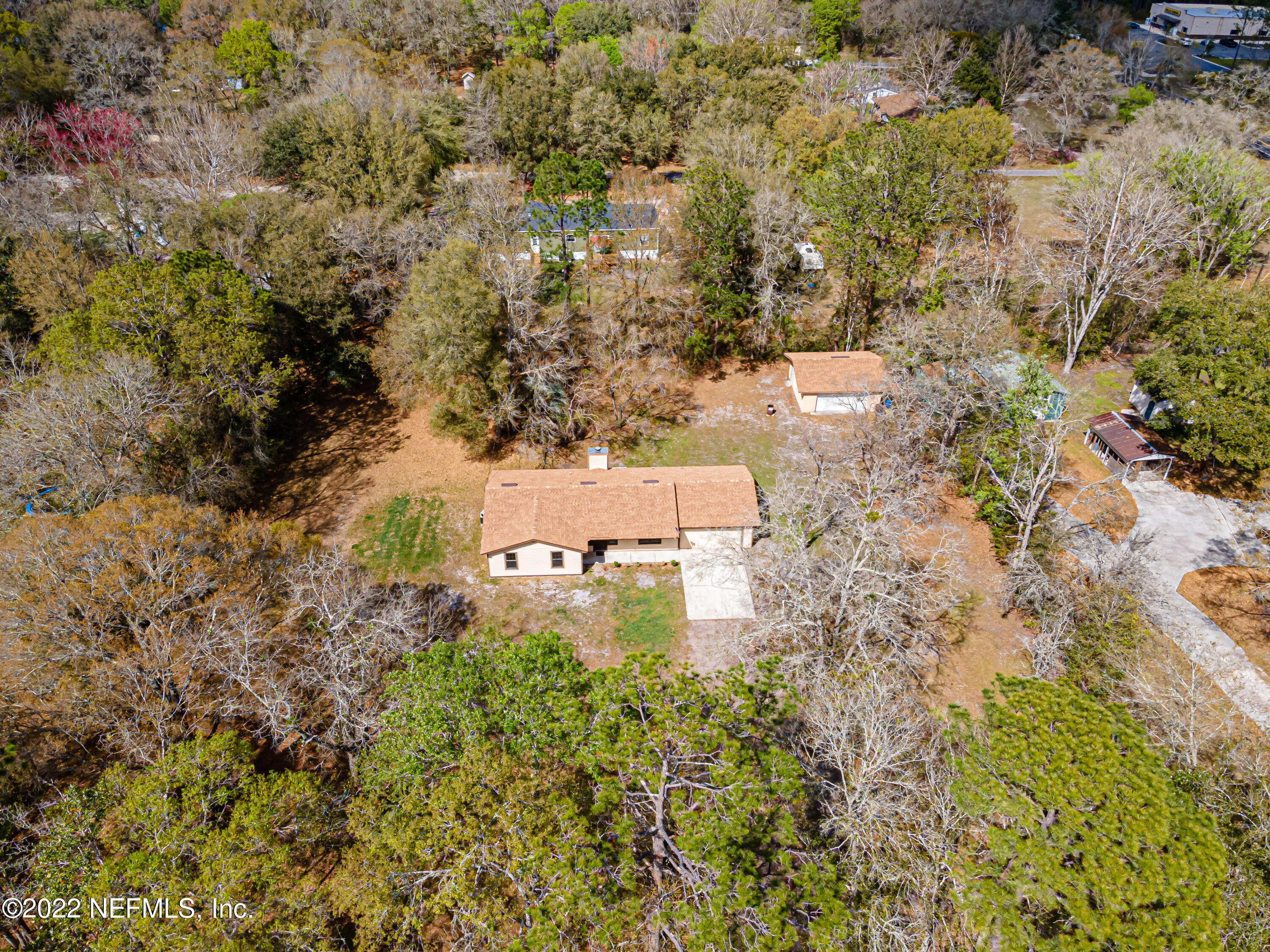 3970 Pinto Road Middleburg, FL 32068 - Photo 47 of 53 a aerial view of a house with a yard