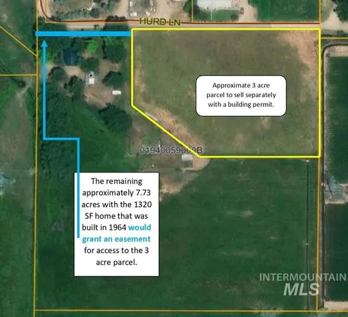 $209,900 | 2.97 Acres On Hurd Lane, Payette, ID 83661