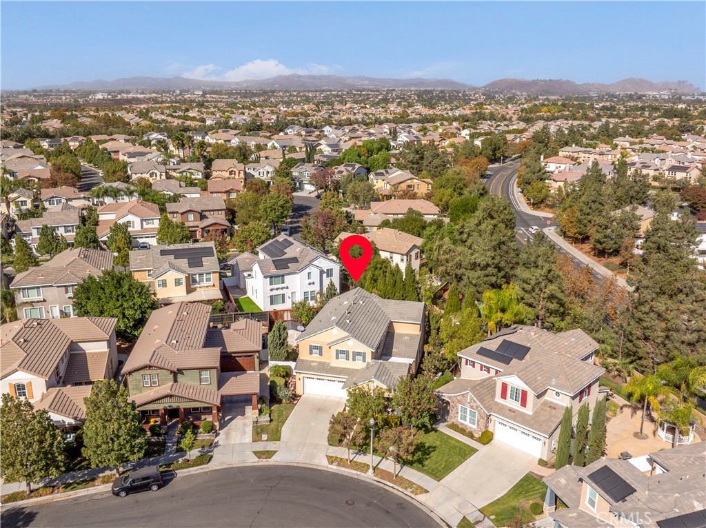 40494 Corrigan Place Temecula, CA 92591 - Photo 51 of 67 an aerial view of residential houses with outdoor space