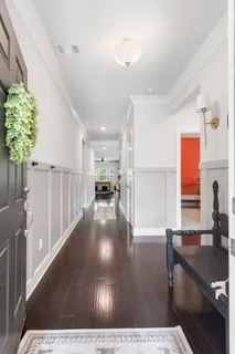 a view interior of a house and wooden floor