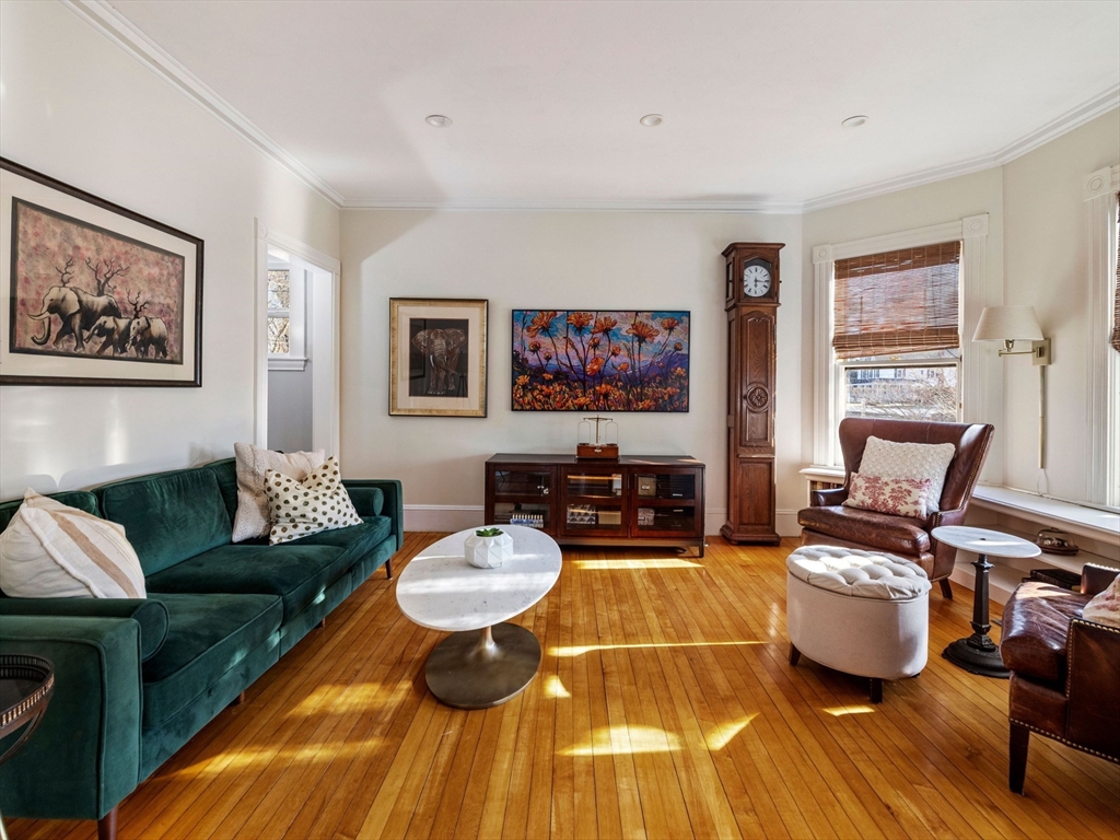 4 Latisquama Road Southborough, MA 01772 - Photo 14 of 42 a living room with furniture and a flat screen tv