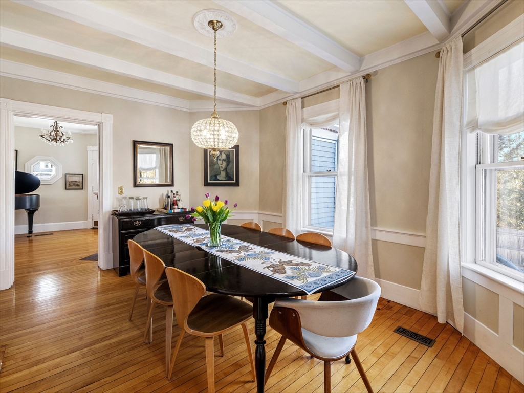 4 Latisquama Road Southborough, MA 01772 - Photo 16 of 42 a view of a dining room with furniture window and wooden floor