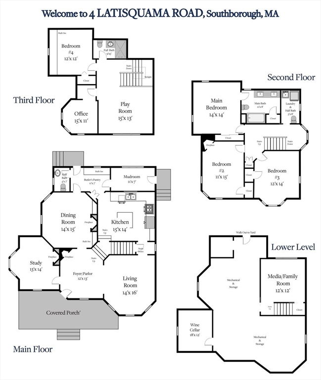 4 Latisquama Road Southborough, MA 01772 - Photo 42 of 42 a picture of a book and a bed