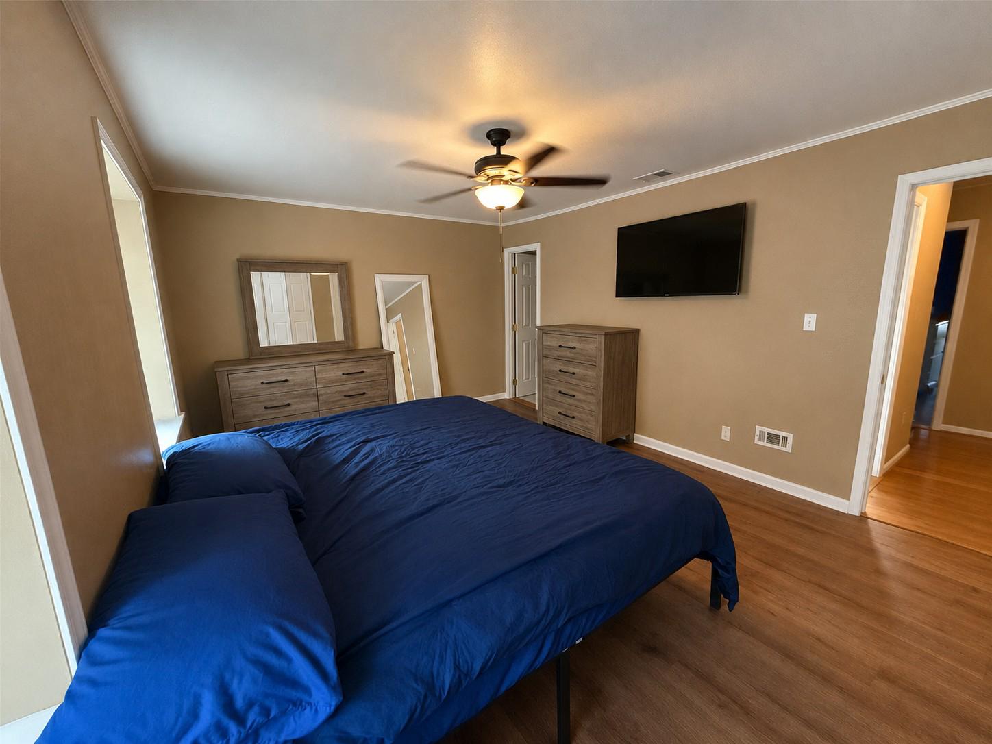 813 Thimbleberry Road, Unit 813 Baltimore, MD 21220 - Photo 14 of 32 Bedroom 1: Cozy retreat with warm tones.