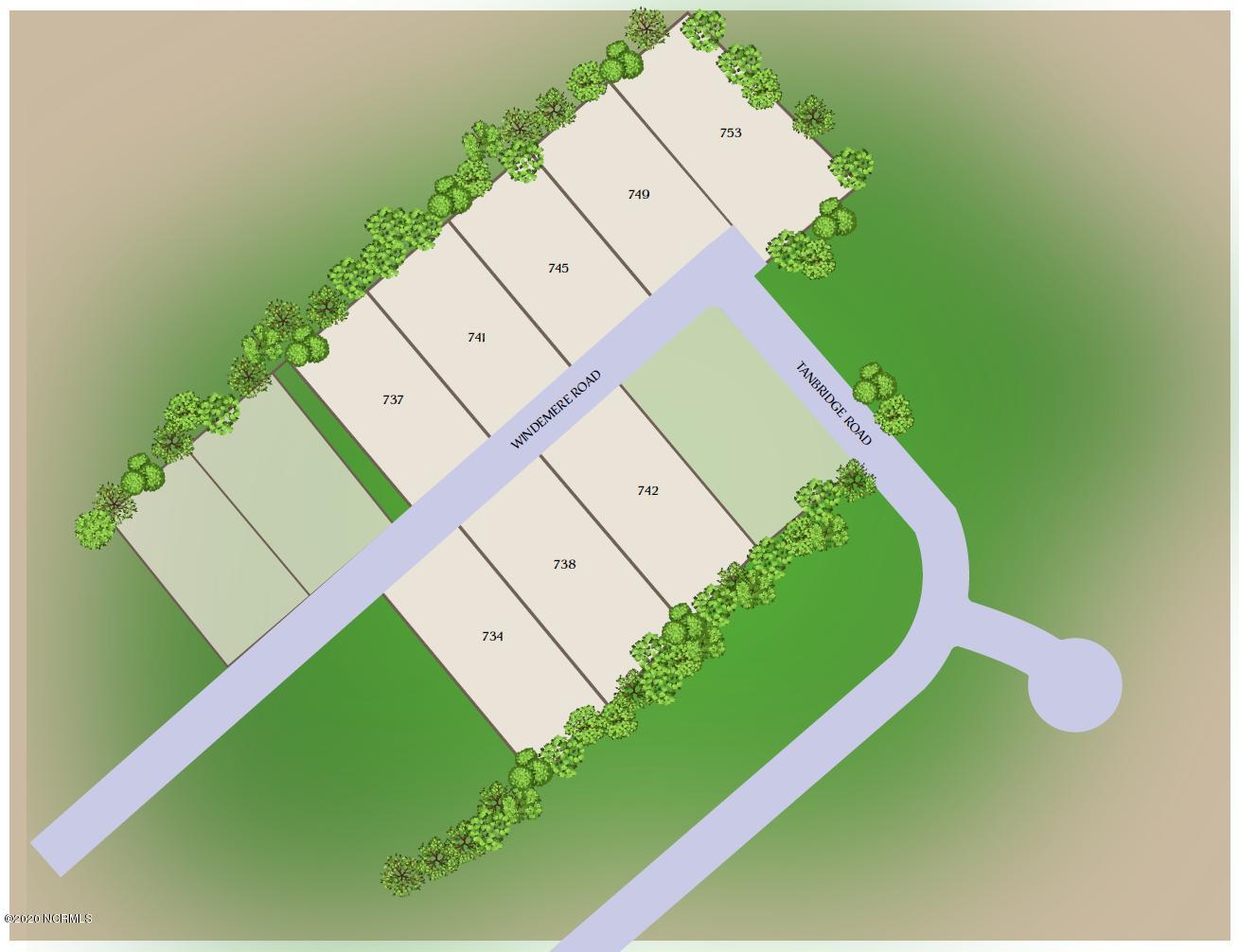 741 Windemere Road Wilmington, NC 28405 - Photo 1 of 6 capture lot rendering