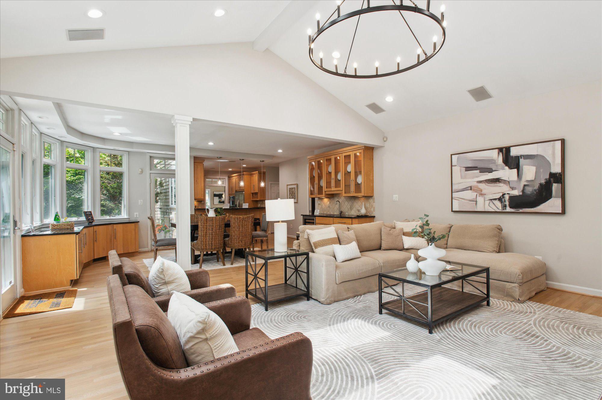 1655 Hunting Ridge Court McLean, VA 22101 - Photo 13 of 38 a living room with furniture a table and window