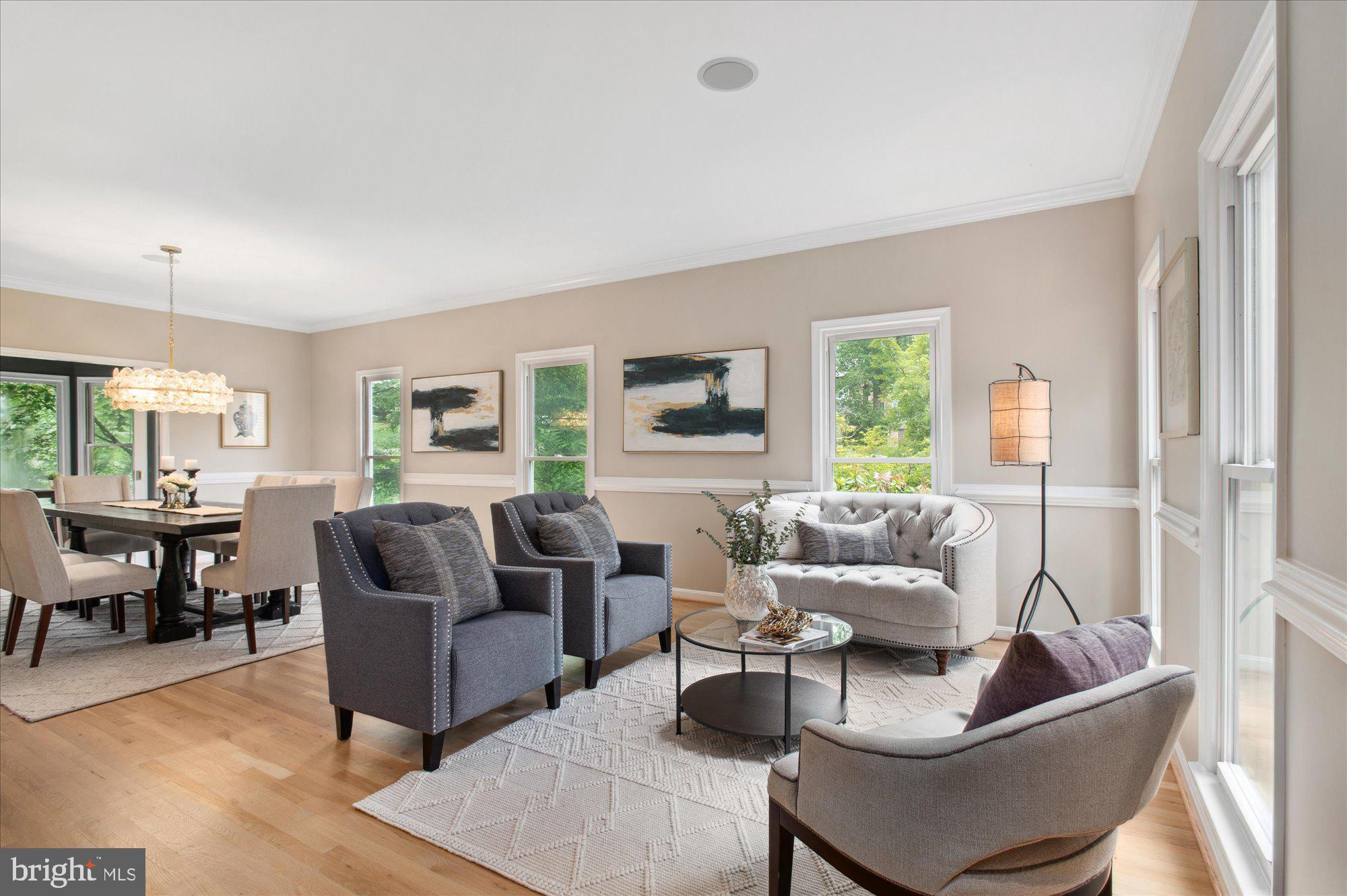 1655 Hunting Ridge Court McLean, VA 22101 - Photo 5 of 38 a living room with furniture and a window