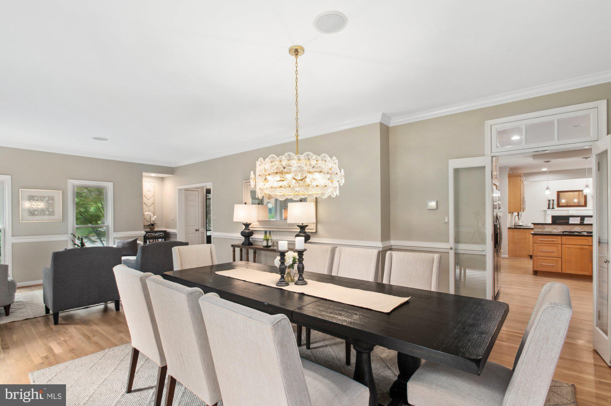 1655 Hunting Ridge Court McLean, VA 22101 - Photo 6 of 38 a view of a dining room with furniture and window