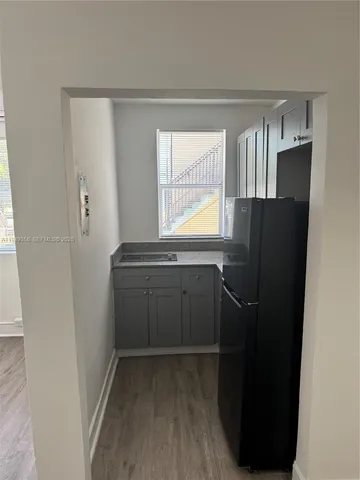 a view of walk in closet with window