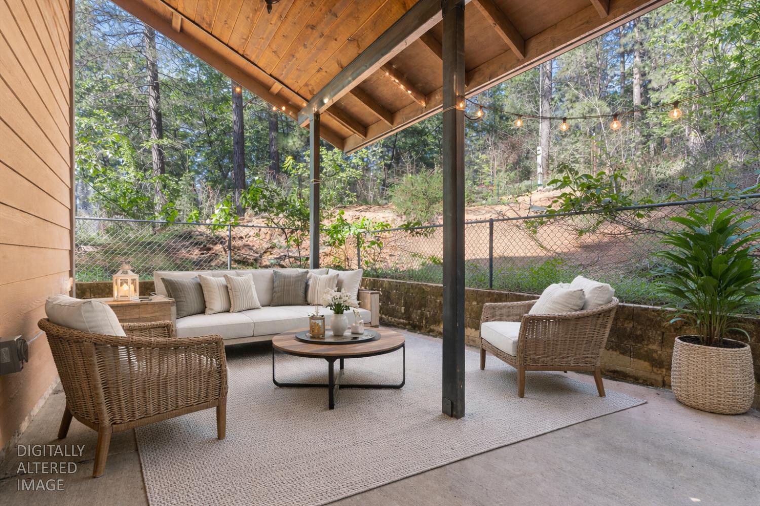 10128 Howe Avenue Grass Valley, CA 95949 - Photo 62 of 70 Virtually staged backed patio. Next photo is original.